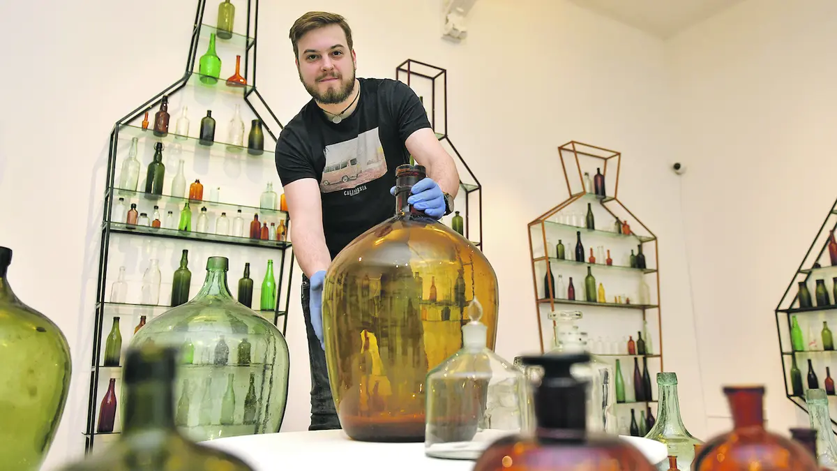 Das Ústí Museum präsentiert einzigartige Flaschen